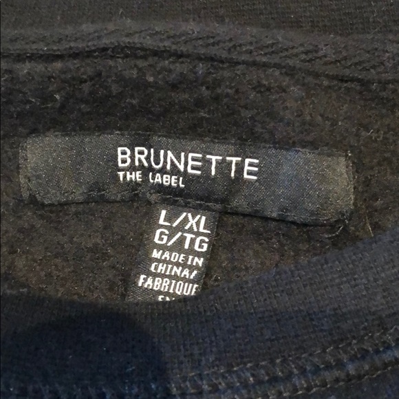Brunette The Label Sweatshirt- Never Worn - Picture 3 of 4